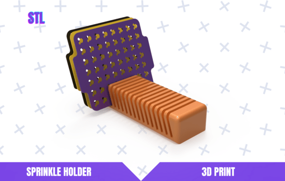 Creating Custom Sprinkle Holders with STL and DXF Files