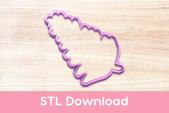 Discover the Elegance of Fern Cookie Cutter and Stamp STL for Nature-Inspired Baking