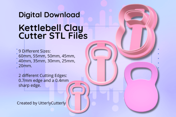 Discover the Versatile Kettlebell Clay Cutter STL