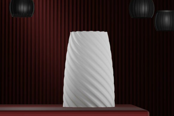 Elegant Decorative Vase – Modern 3D: A Perfect Blend of Form and Function