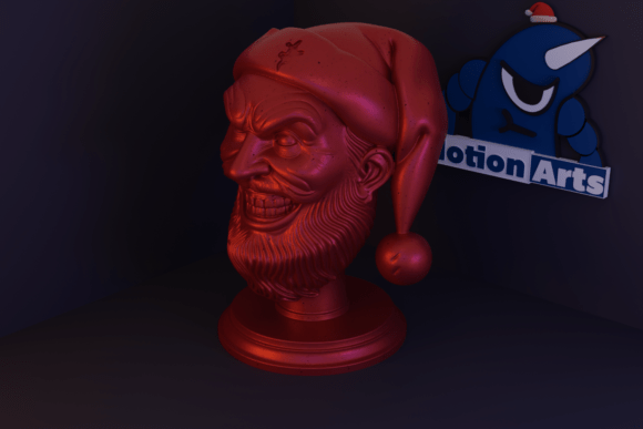 Embracing the Unconventional: The Rise of Zombie Santa Claus in 3D Printing