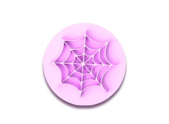Enhance Your Halloween Baking with the Cobweb Stamp Cookie Cutter and Stamp STL
