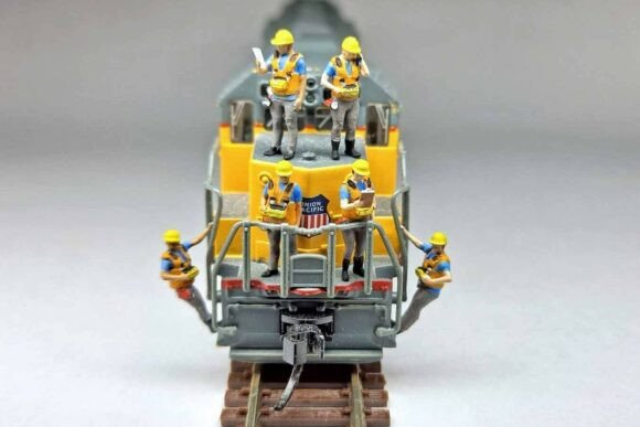Enhance Your N Scale Layout with Remote Operator Figures