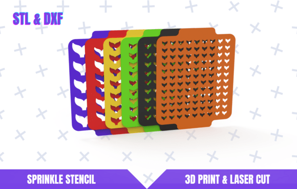 Exploring the Versatility of Tail Sprinkle Stencil for Creative Projects