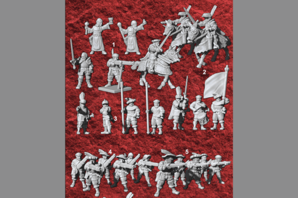 Imperial Humans - Army Bundle: A Comprehensive 15mm Fantasy and Historical STL Collection