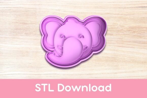 Make Stunning Elephant Face Cookies with This STL