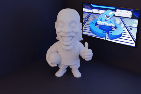 Ronaldinho Gaúcho: A Legend Brought to Life in 3D