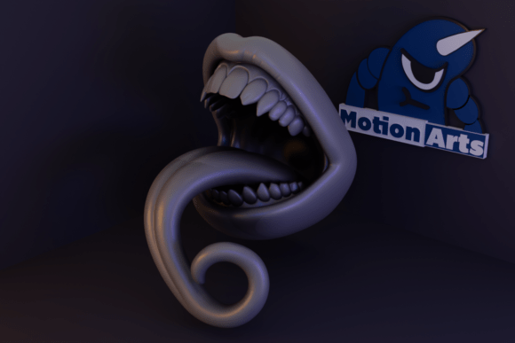 Scary Mouth: A Spooky 3D Printable Model