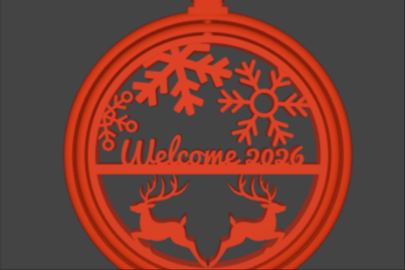 Spinning Christmas Ornament: A Unique 3D Printing Project for the Holidays