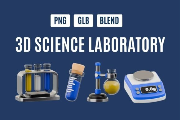 Step into the World of Discovery with Scientific Experiment 3D Set 05