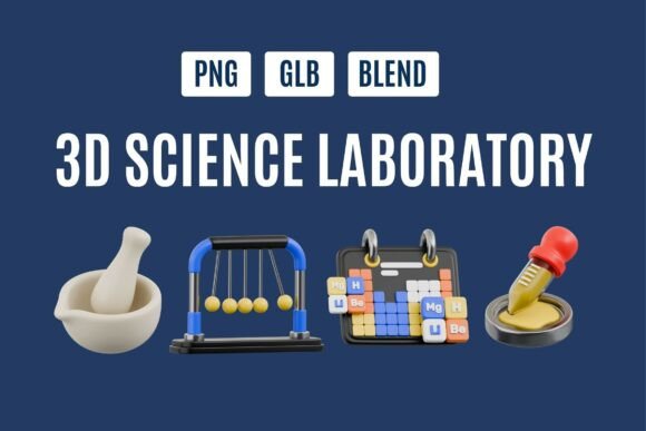 Step into the World of Discovery with Scientific Experiment 3D Set 03