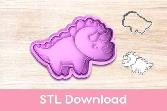 Strategic Use of Dinosaur Cookie Cutter and Stamp STL for Enhanced Baking Experiences