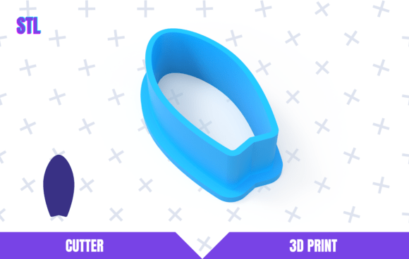 Surfboard Cookie Cutter STL File: A Versatile Tool for Creative Baking