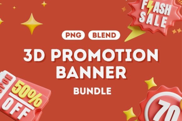 Transform Your Marketing with the 3D Discount Badges Pack