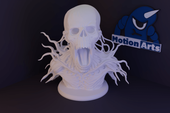 Unleash the Power of Monster Bust in 3D Printing