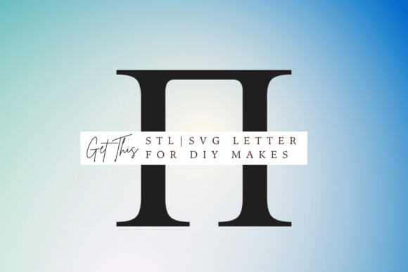 Unlock Creativity with Greek Letter Pi SVG and STL: A Versatile Tool for Makers