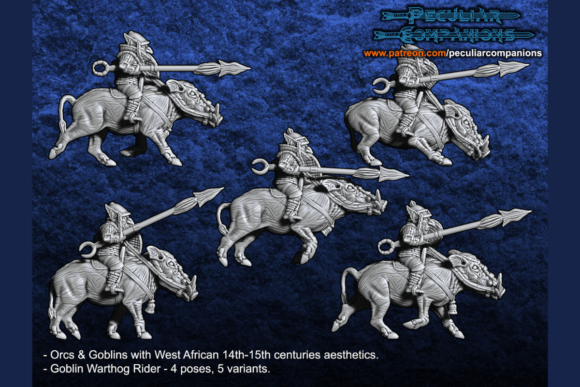 West African Orcs Goblins - Goblin Light Cavalry